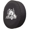 Farm Fresh Spare Tire Cover - Black Vinyl