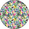 Flowers Spare Tire Cover