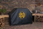 Notre Dame (Vintage) BBQ Grill Cover - Black