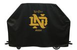 Notre Dame (Vintage) BBQ Grill Cover - Black