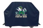 Notre Dame (Leprechaun) BBQ Grill Cover - Navy Blue