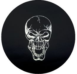 Skull Logo Spare Tire Cover