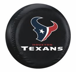 Houston Texans Standard Spare Tire Cover w/ Officially Licensed Logo