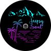 Jeepsy Soul Beach-Mountain Tire Cover