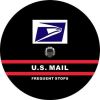 US Mail Frequent Stops Tire Cover