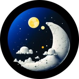Moon Over Moon Spare Tire Cover
