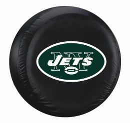 New York Jets Standard Spare Tire Cover w/ Officially Licensed Logo