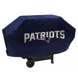 New England Patriots BBQ Grill Cover Deluxe