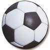 Soccer Ball Spare Tire Cover - Black Vinyl
