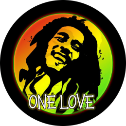 Rasta Bob One Love Spare Tire Cover