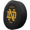 Notre Dame (Vintage) Black Spare Tire Cover