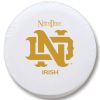 Notre Dame (Vintage) White Spare Tire Cover