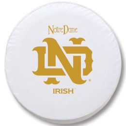 Notre Dame (Vintage) White Spare Tire Cover
