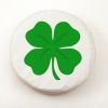 4-Leaf Clover White Spare Tire Cover