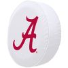 Alabama Tire Cover w/ Crimson Tide Logo - White Vinyl