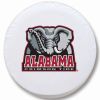 Alabama Tire Cover w/ Crimson Tide Logo - Black Vinyl