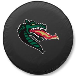 Alabama Birmingham Tire Cover w/ Blazers Logo - Black Vinyl