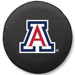 Arizona Tire Cover w/ Wildcats Logo - Black Vinyl