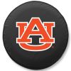 Auburn Tire Cover w/ Tigers Logo - Blue Vinyl