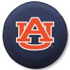 Auburn Tire Cover w/ Tigers Logo - White Vinyl