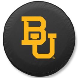 Baylor Tire Cover w/ Bears Logo - Black Vinyl