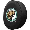 Bemidji State Tire Cover w/ Beavers Logo - White Vinyl