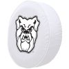 Butler University Tire Cover w/ Bulldogs Logo on Black Vinyl