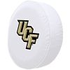 Central Florida Tire Cover w/ Golden Knights Logo - White Vinyl