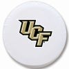 Central Florida Tire Cover w/ Golden Knights Logo - Black Vinyl