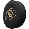 Colorado Tire Cover w/ Buffaloes Logo - White Vinyl