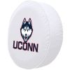 Connecticut Tire Cover w/ Huskies Logo - Black Vinyl