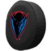 DePaul Tire Cover w/ Blue Demons Logo - White Vinyl