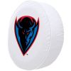 DePaul Tire Cover w/ Blue Demons Logo - White Vinyl