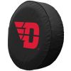 Dayton Tire Cover w/ Flyers Logo - Black Vinyl