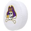 East Carolina Tire Cover w/ Pirates Logo - Black Vinyl