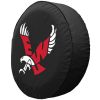 Eastern Washington Tire Cover w/ Eagles Logo - Black Vinyl