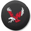 Eastern Washington Tire Cover w/ Eagles Logo - White Vinyl