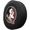 Florida State Tire Cover w/ Seminoles Logo - Black Vinyl