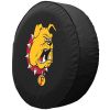 Ferris State Tire Cover w/ Bulldogs Logo - Black Vinyl