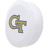 Georgia Tech Tire Cover w/ Yellow Jackets Logo - Black Vinyl