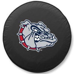 Gonzaga Tire Cover w/ Bulldogs Logo - Black Vinyl