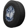 Georgetown Tire Cover w/ Hoyas Logo - Black Vinyl