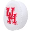 Houston Tire Cover w/ Cougars Logo - Black Vinyl