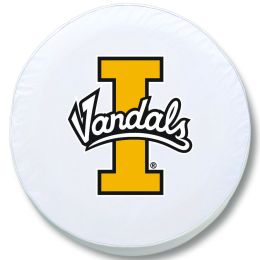 Idaho Tire Cover w/ Vandals Logo - White Vinyl