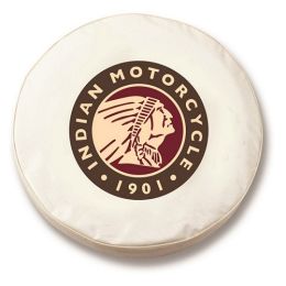 Indian Motorcycles White Tire Cover