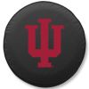 Indiana Tire Cover w/ Hoosiers Logo - Black Vinyl