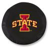 Iowa State Tire Cover w/ Cyclones Logo - Black Vinyl