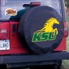 Kentucky State Tire Cover w/ Thorobreds Logo - White Vinyl