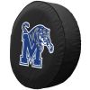 Memphis Tire Cover w/ Tigers Logo - Black Vinyl