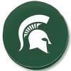 Michigan State Tire Cover w/ Spartans Logo - White Vinyl